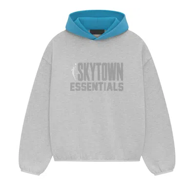 Pre-owned Essentials Fear Of God  X Wnba Sky Hoodie 'light Heather' | Grey | Men's Size M In Gray