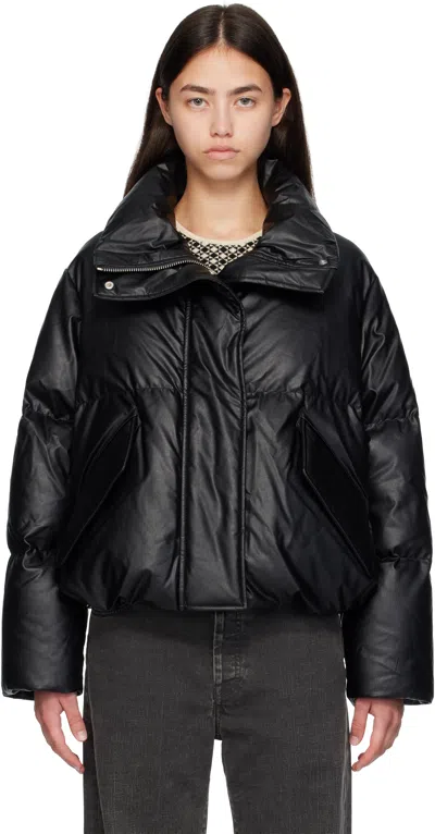 Mm6 Maison Margiela Mm6 By Maison Margiela Oversized Black Sports Jacket With Double-zipper Closure
