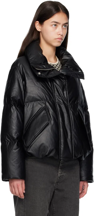 Mm6 Maison Margiela Mm6 By Maison Margiela Oversized Black Sports Jacket With Double-zipper Closure