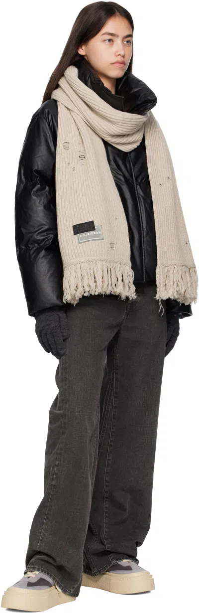 Mm6 Maison Margiela Mm6 By Maison Margiela Oversized Black Sports Jacket With Double-zipper Closure