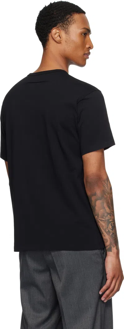 Mm6 Maison Margiela Mm6 By Maison Margiela "numeric" T-shirt Black In Black