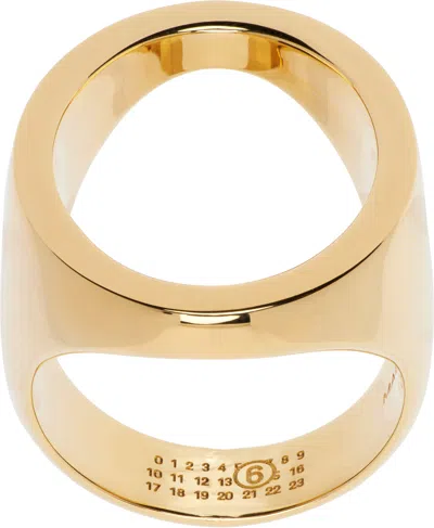 Mm6 Maison Margiela Chevalière Ring