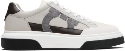 Ferragamo Cassina Sneakers White