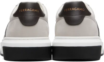 Ferragamo Cassina Sneakers White