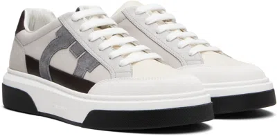 Ferragamo Cassina Sneakers White