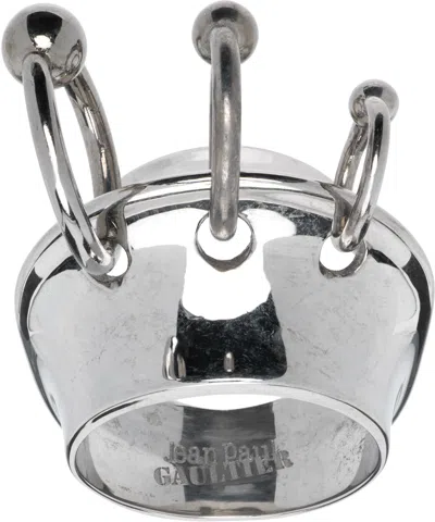 Jean Paul Gaultier 'the Silver-tone Piercing' Ring