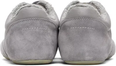 Mm6 Maison Margiela Gray Anatomic Sneakers In Gray