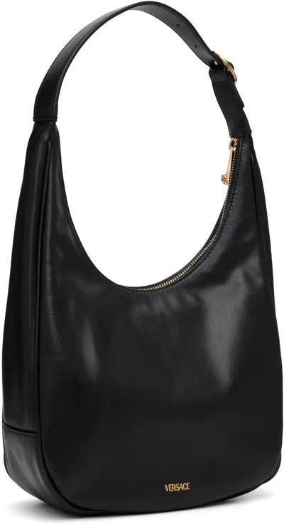 Versace Black 'la Medusa' Shoulder Bag