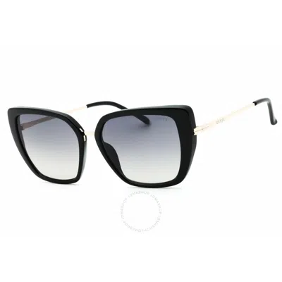 Guess Factory Smoke Gradient Cat Eye Ladies Sunglasses Gf6199 01b 56
