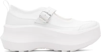 Comme Des Garçons White Salomon Edition Rx Marie Jeanne Platform Sneakers