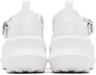 Comme Des Garçons White Salomon Edition Rx Marie Jeanne Platform Sneakers