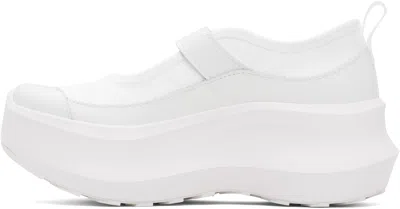 Comme Des Garçons White Salomon Edition Rx Marie Jeanne Platform Sneakers