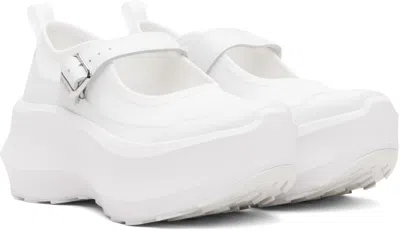 Comme Des Garçons White Salomon Edition Rx Marie Jeanne Platform Sneakers