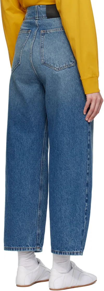 Mm6 Maison Margiela Blue Straight-leg Jeans