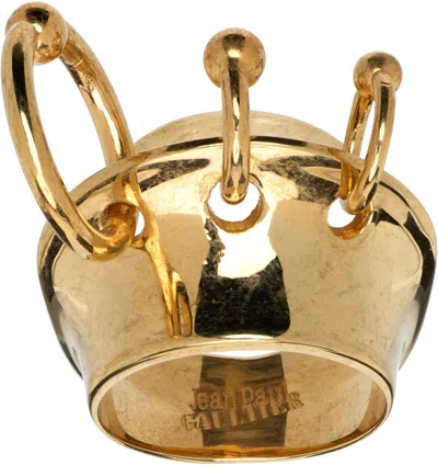 Jean Paul Gaultier 'the Gold-tone Piercing' Ring
