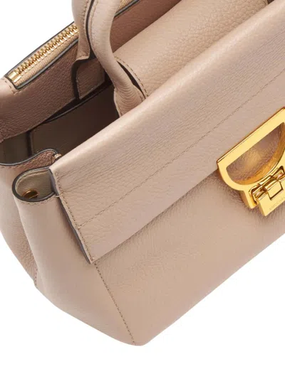 Coccinelle Medium Arlettis Tote Bag In Pink
