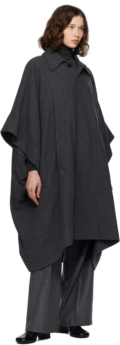 Mm6 Maison Margiela Gray Tailored Wool Trousers