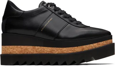 Stella Mccartney Elyse Platform Brogues With Contrast Sole In Black