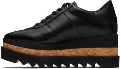 Stella Mccartney Elyse Platform Brogues With Contrast Sole In Black