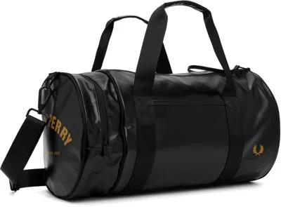 Fred Perry Versatile Canvas Travel Bag With Top Handles