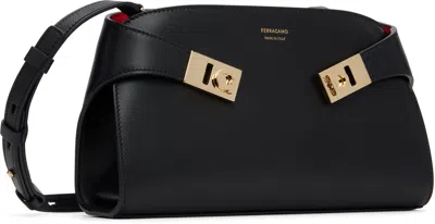 Ferragamo Black Hug Mini Crossbody Bag