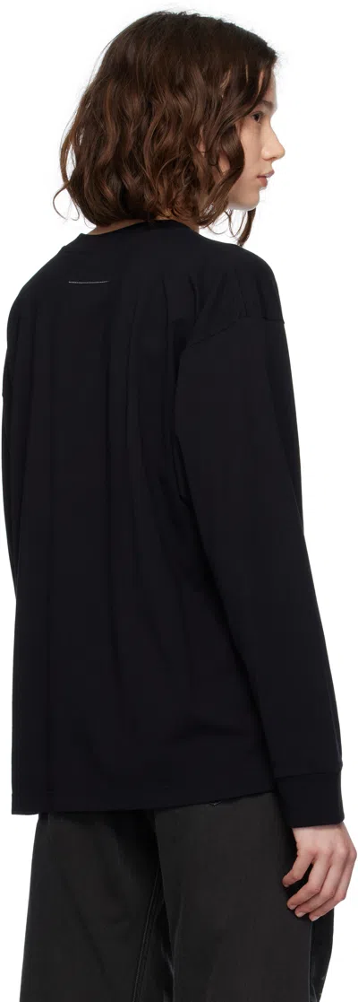 Mm6 Maison Margiela Sweatshirt Mit Nummern-applikation