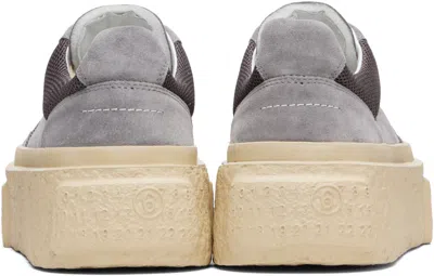 Mm6 Maison Margiela Gray Platform Sneakers
