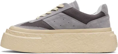 Mm6 Maison Margiela Gray Platform Sneakers