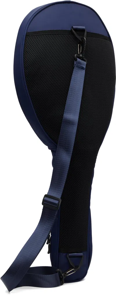 Sporty And Rich Navy Vendome Tennis Bag