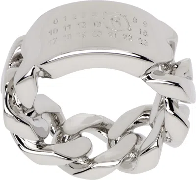 Mm6 Maison Margiela Minimal Logo Ring
