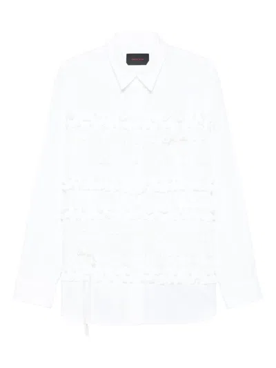 Simone Rocha White Relaxed Shirt In White