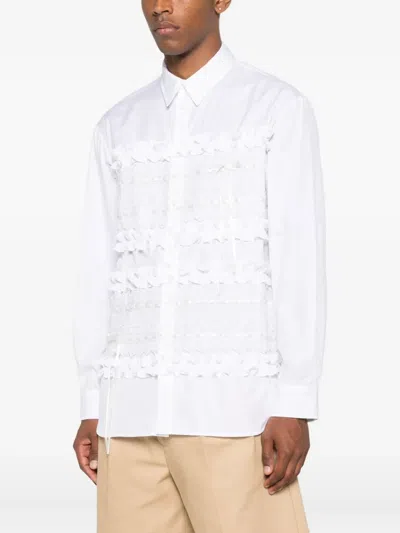 Simone Rocha White Relaxed Shirt In White