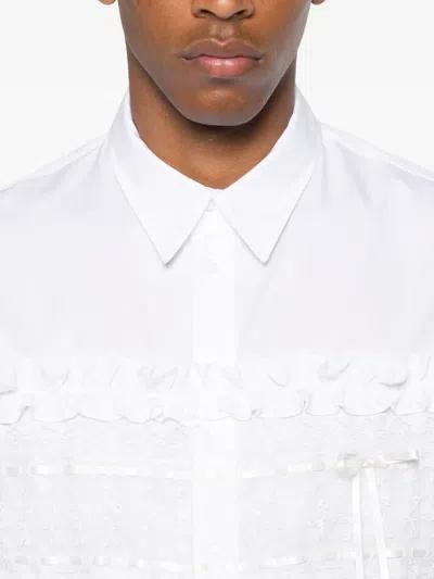 Simone Rocha White Relaxed Shirt In White