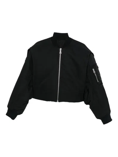 Jean Paul Gaultier Zip-fastening Cropped Bomber Jacket