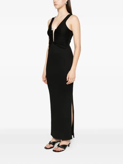 Christopher Esber Crystal-embellished Dress In Black