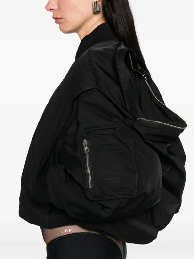 Jean Paul Gaultier Zip-fastening Cropped Bomber Jacket