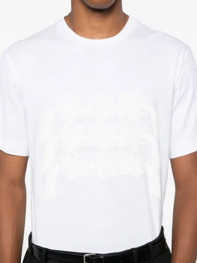 Simone Rocha Daisy Chain-print Cotton T-shirt In White