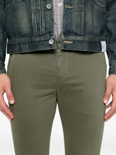 Dondup Cotton Trousers In Gray