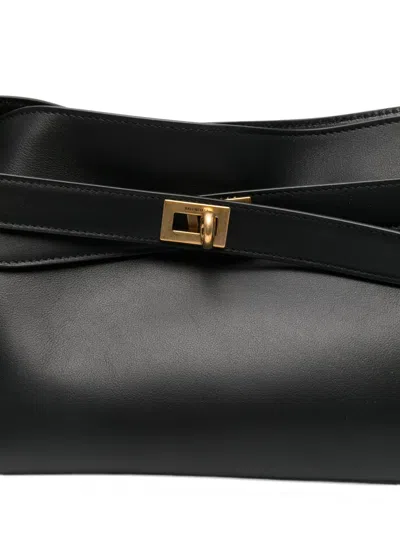 Balenciaga Small Bel Air Shoulder Bag In Black