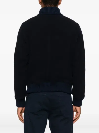 Eleventy Button-fastening Flap-pocket Jacket In Black