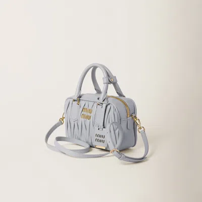 Miu Miu Arcadie Matelassé Nappa Leather Bag