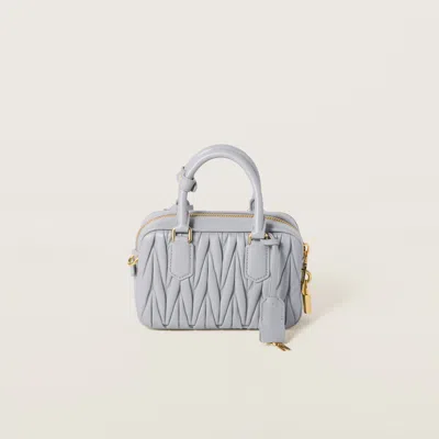 Miu Miu Arcadie Matelassé Nappa Leather Bag
