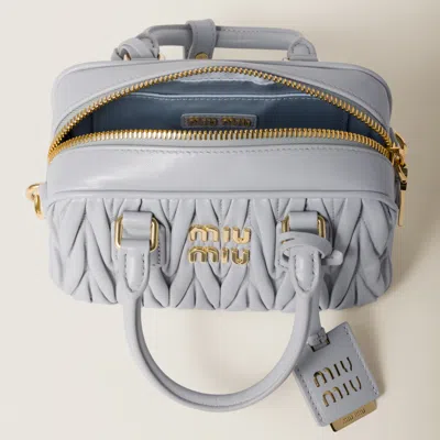 Miu Miu Arcadie Matelassé Nappa Leather Bag