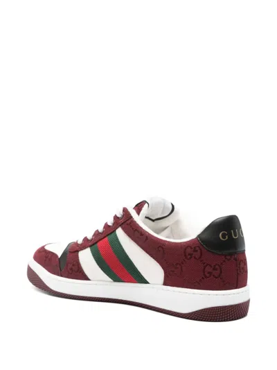 Gucci Screener Series Of Low-cut Skate Shoes