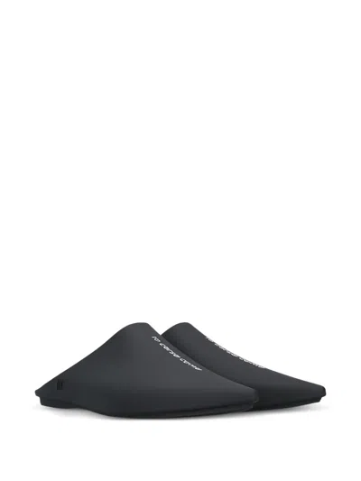 Melissa X 10 Corso Como Logo-print Point-toe Mules
