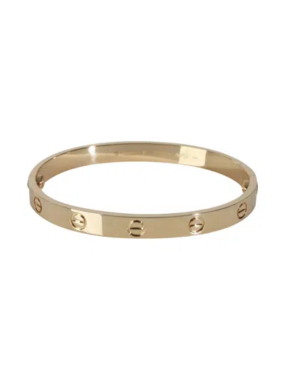 Pre-owned Cartier 18k Yellow Gold Love Bracelet