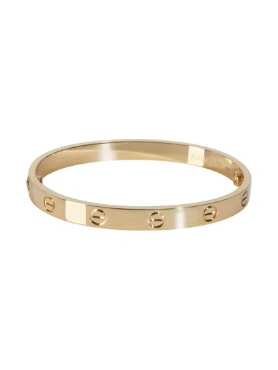 Pre-owned Cartier 18k Yellow Gold Love Bracelet