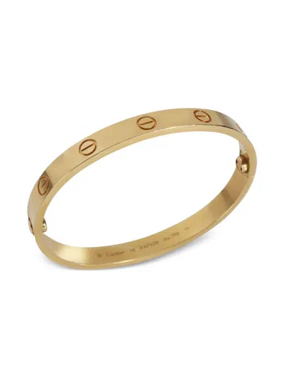 Pre-owned Cartier 18k Yellow Gold Love Bracelet