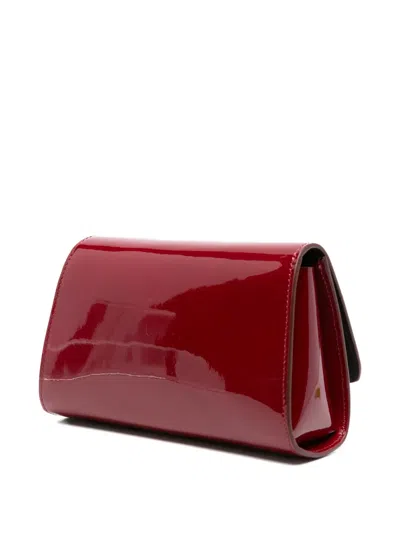 Giuseppe Zanotti Leather Crystal-embellished Bag In Red