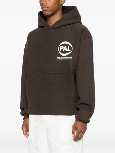 标贴双向口袋连帽衫